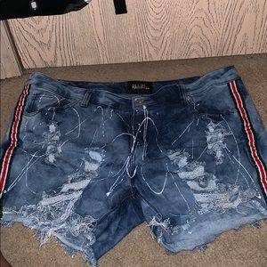 Dark Wash Shorts